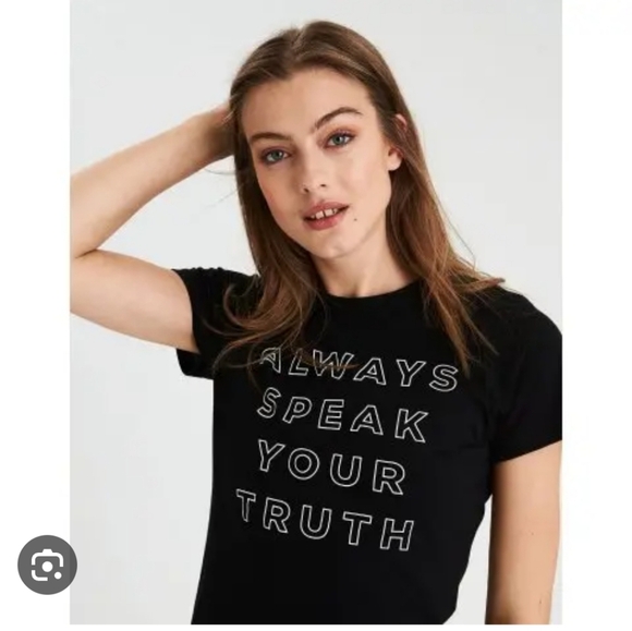 Like New American Eagle Female Empowerment Shirt - Picture 2 of 7